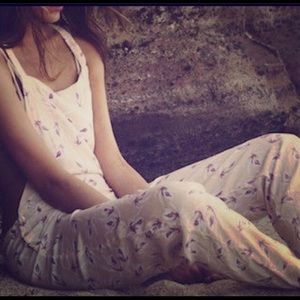 Acacia Silk Overalls